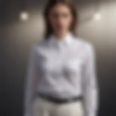 Layering Techniques with White Shirts Layered outfit featuring a white shirt as a base