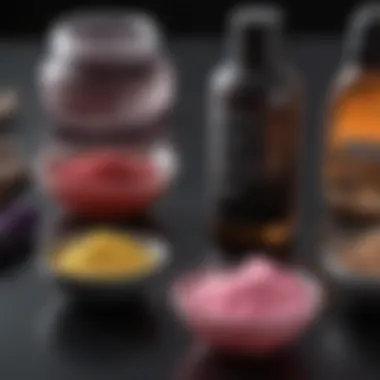 Key Ingredients for Color Preservation An infographic illustrating beneficial ingredients for color retention in hair care