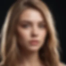 Close-up of dry hair with split ends highlighting the need for hydration