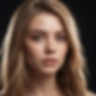 Close-up of dry hair with split ends highlighting the need for hydration