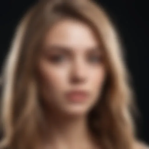 Close-up of dry hair with split ends highlighting the need for hydration