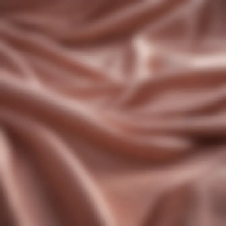 Close-up of luxurious fabric used in soft surroundings sale dresses