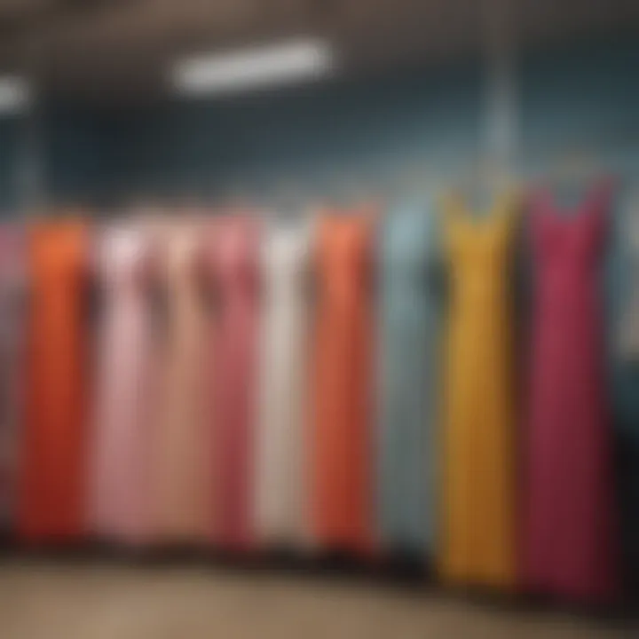 Stylish arrangement of various soft surroundings sale dresses in vibrant colors