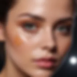 A palette showcasing color correctors for hyperpigmentation.