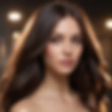 Luxurious Straight Hair Luxurious straight hair after treatment