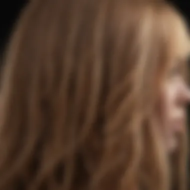 Understanding Dry Hair: A Close-Up View Close-up of dry hair with split ends