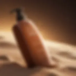 Luxurious tanning lotion application