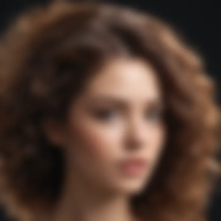 Diverse hair types and textures