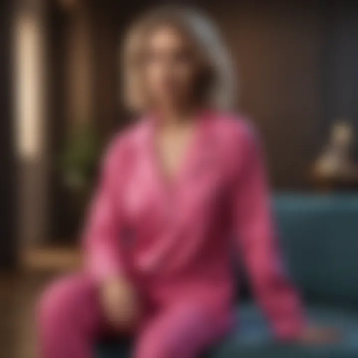 Lounge wear featuring relaxed fit and vibrant colors