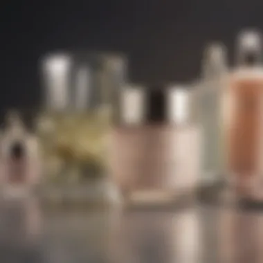 Luxurious Skincare Collection Luxurious skincare products displayed elegantly