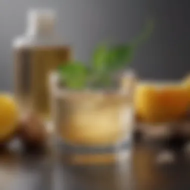 Natural Ingredients for Hydration Close-up of natural ingredients used in oil-free moisturisers