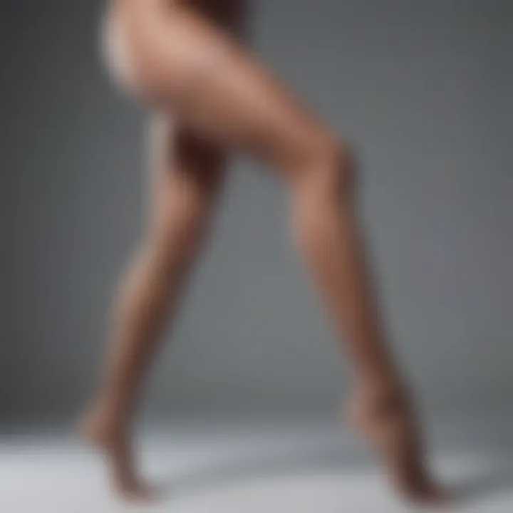 Comparison of various sheer tights emphasizing quality and design