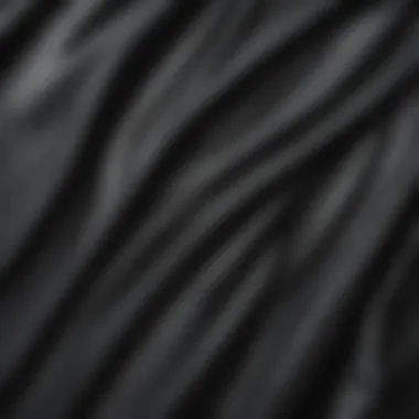 Material Matters: Textured Raincoat Fabric Close-up of raincoat fabric showcasing texture