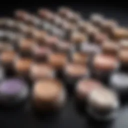 An array of makeup primers showcasing different textures and colors