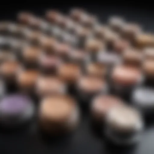 An array of makeup primers showcasing different textures and colors