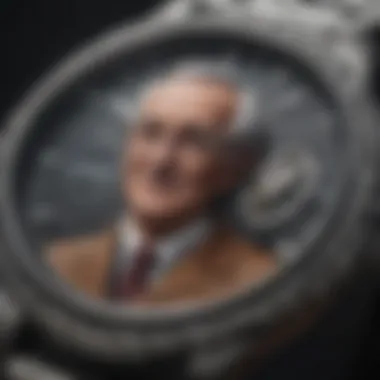Artistry and Craftsmanship in Timepieces An artistic representation of the craftsmanship behind comedy watches