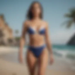 A collection of bathing suits showcasing various contemporary designs