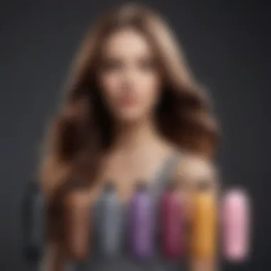 Infographic detailing the benefits and limitations of various color shampoos.