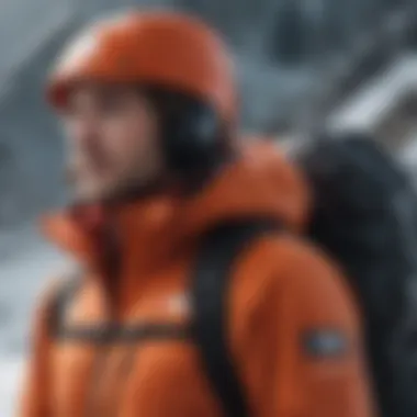 A close-up of high-quality outdoor gear emphasizing durability and style