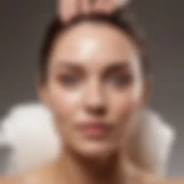 Spa Facial Treatment for Pore Care A serene spa setting showcasing a facial treatment focused on pore care.