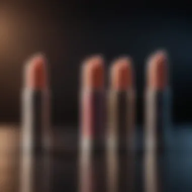 Aesthetic chapstick designs showcasing brand variety