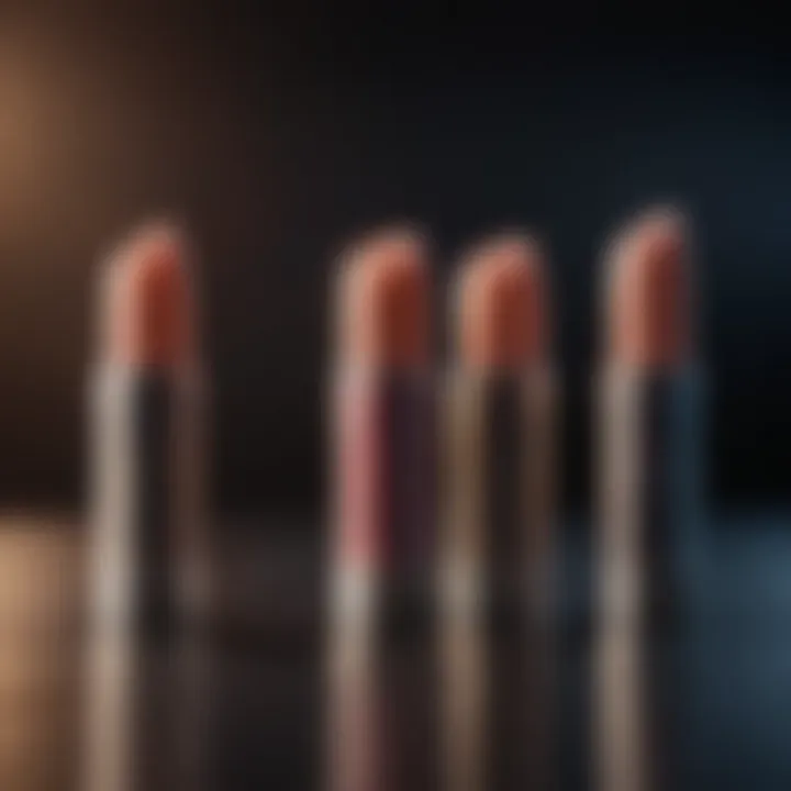 Aesthetic chapstick designs showcasing brand variety
