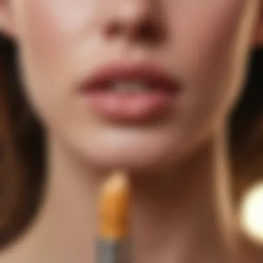 Nourishing Chapstick Ingredients Close-up of nourishing chapstick ingredients