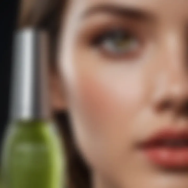 A close-up of beauty products that embody the essence of umbrea in modern aesthetics.
