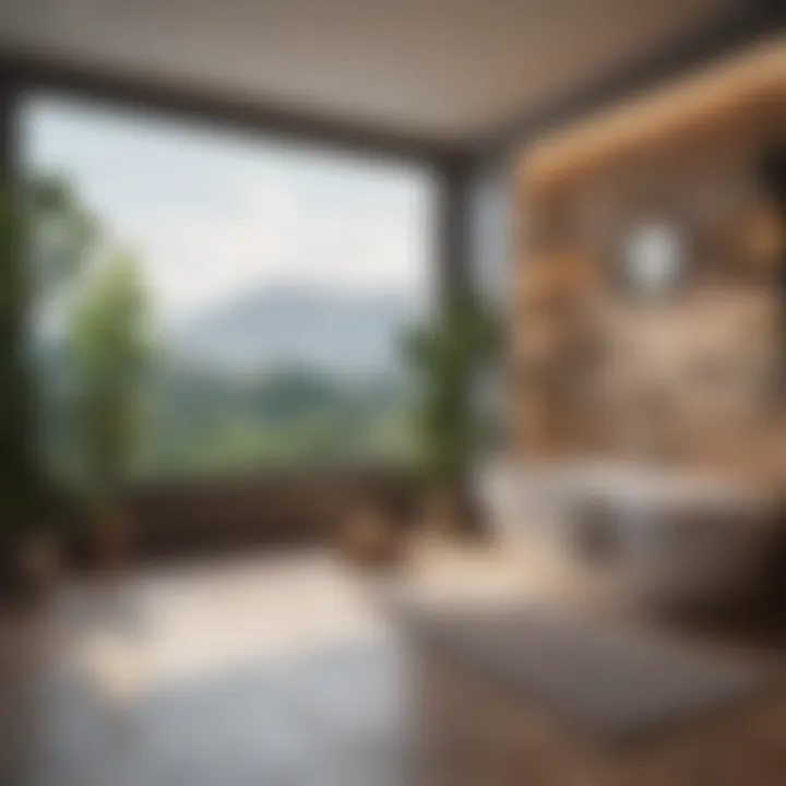 Relaxation and self-care space for emotional well-being