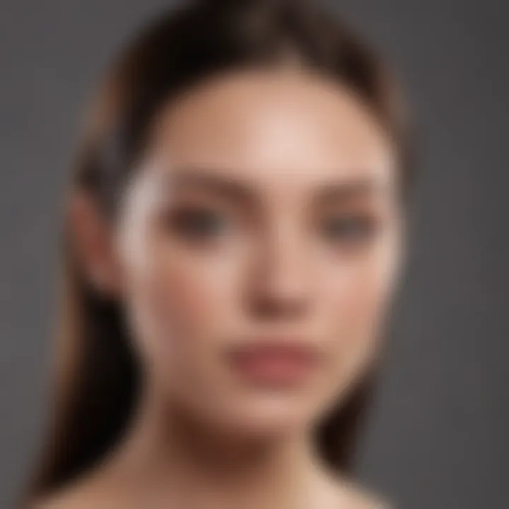 Visual representation of various skin types