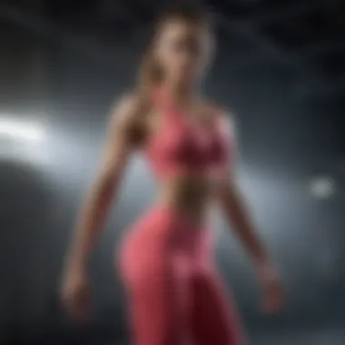 Dynamic Assortment of Workout Apparel Dynamic assortment of workout apparel showcasing versatility