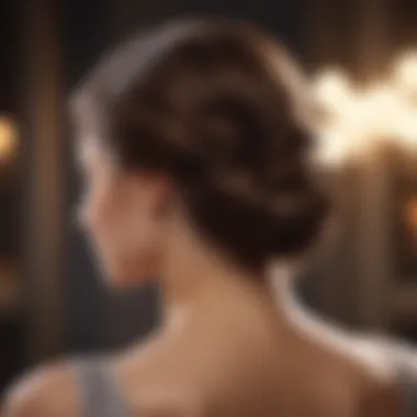 Sophisticated Chignon Sophisticated chignon suitable for weddings