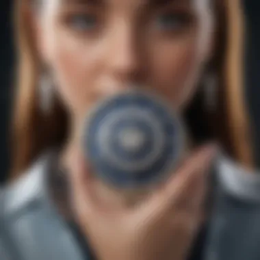 Astrological Significance of Zodiac Pendants An individual holding a zodiac sign pendant with astrological symbols